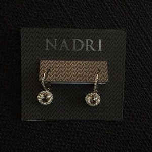 Gorgeous Nadri CZ Rose Gold  Drop Earrings NWT!